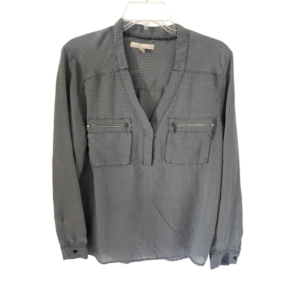 Banana Republic Long Sleeve Blouse Sz M